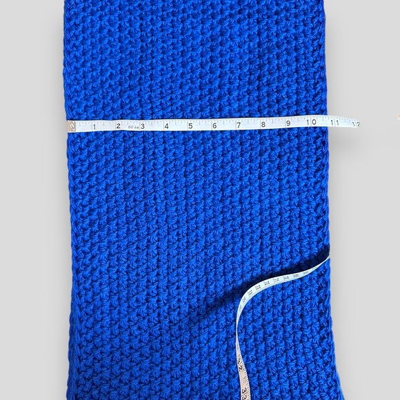 NWT Old Navy Blue Knit scarf 🧣 - Picture 5 of 5